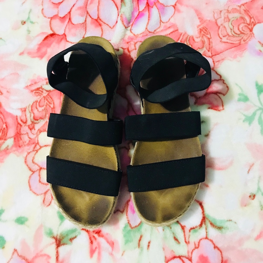 Steve Madden espadrilles.